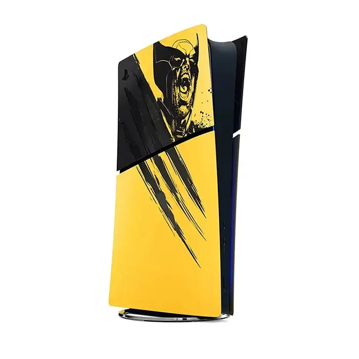 باندل پلی استیشن 5 اسلیم دیجیتال طرح Marvel’s Wolverine Battle Yellow
