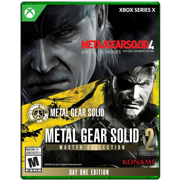 بازی Metal Gear Solid Master Collection جلد دوم نسخه Day One برای XBOX